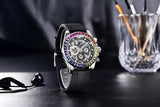 New Top Luxury Brand Mechanical Automatic Ceramic Bezel Rainbow Business Waterproof Watches for Men - The Jewellery Supermarket