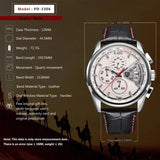 Popular Top Luxury Brand Fashion Movement Military Style Leather Quartz Watches for Men - Top Choice - The Jewellery Supermarket