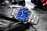 Luxury Top Brand 43MM Men's Diving Mechanical Wristwatches with Sapphire Glass - Business Automatic Watches for Men - The Jewellery Supermarket