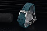 Luxury Brand 40mm Japan TMI VH88 Movt Sapphire Crystal Calendar 24 Hours 100M Waterproof Quartz Wristwatches for Men - The Jewellery Supermarket
