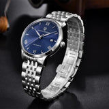 New Addition Luxury Brand NH35 Sapphire Glass 10Bar Waterproof Automatic Business Mechanical Watches for Men