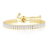 NEW Luxury 2.5*5 mm Multicolor AAA+ Zircon Diamonds Women's Tennis Bracelets - BEST SELLER