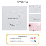 925 Sterling Silver Minimalist Romantic Shiny Heart Bracelet- Wholesale Prices by Jewellery Supermarket - The Jewellery Supermarket