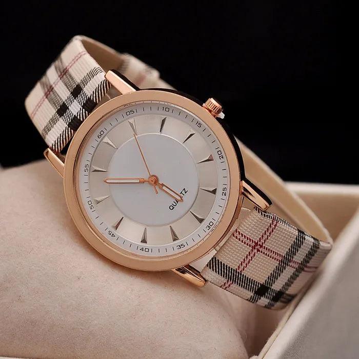 New Arrival New Luxury Quartz Ladies Rose Gold Colour Dial Casual Dress Wristwatches - Ideal Gifts Low Prices