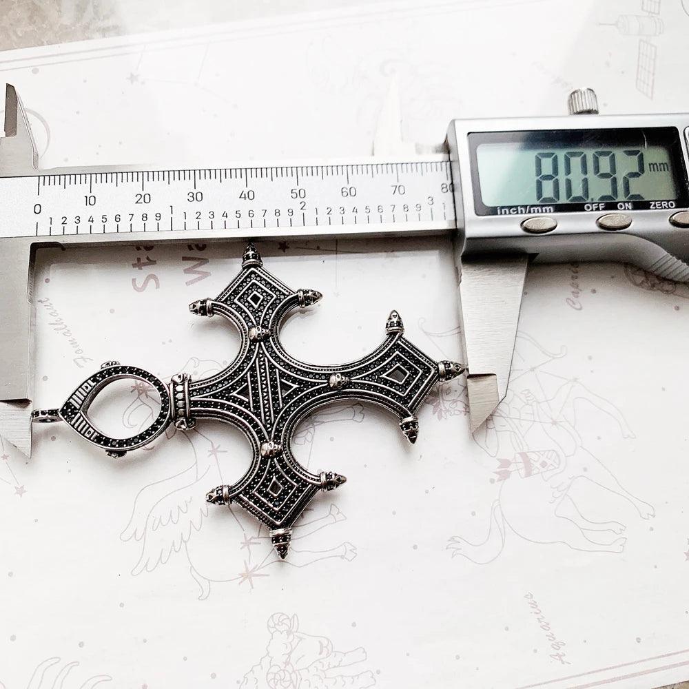 New Traditional Symbolism Cross Pendant - 925 Sterling Silver Vintage Fine Jewelry Gift For Women Men - The Jewellery Supermarket