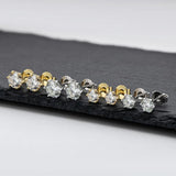 Superb D Colour 1/2/4/6 cttw Moissanite Diamonds Stud Earrings for Women and Men - Sparkling Fine Jewellery - The Jewellery Supermarket