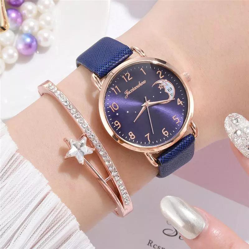 New Arrival Fashion Quartz Leather New Brand Simple Number Dial Ladies Wristwatches - Ideal Presents