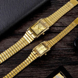New Arrival Best Sellers Luxury Gold Steel Bracelet Quartz Wristwatches For Men and Women - Ideal Gifts - The Jewellery Supermarket