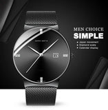 New Arrival Classical Top Brand Luxury Business Stainless Steel Waterproof Quartz Movement Mens Wristwatches - The Jewellery Supermarket