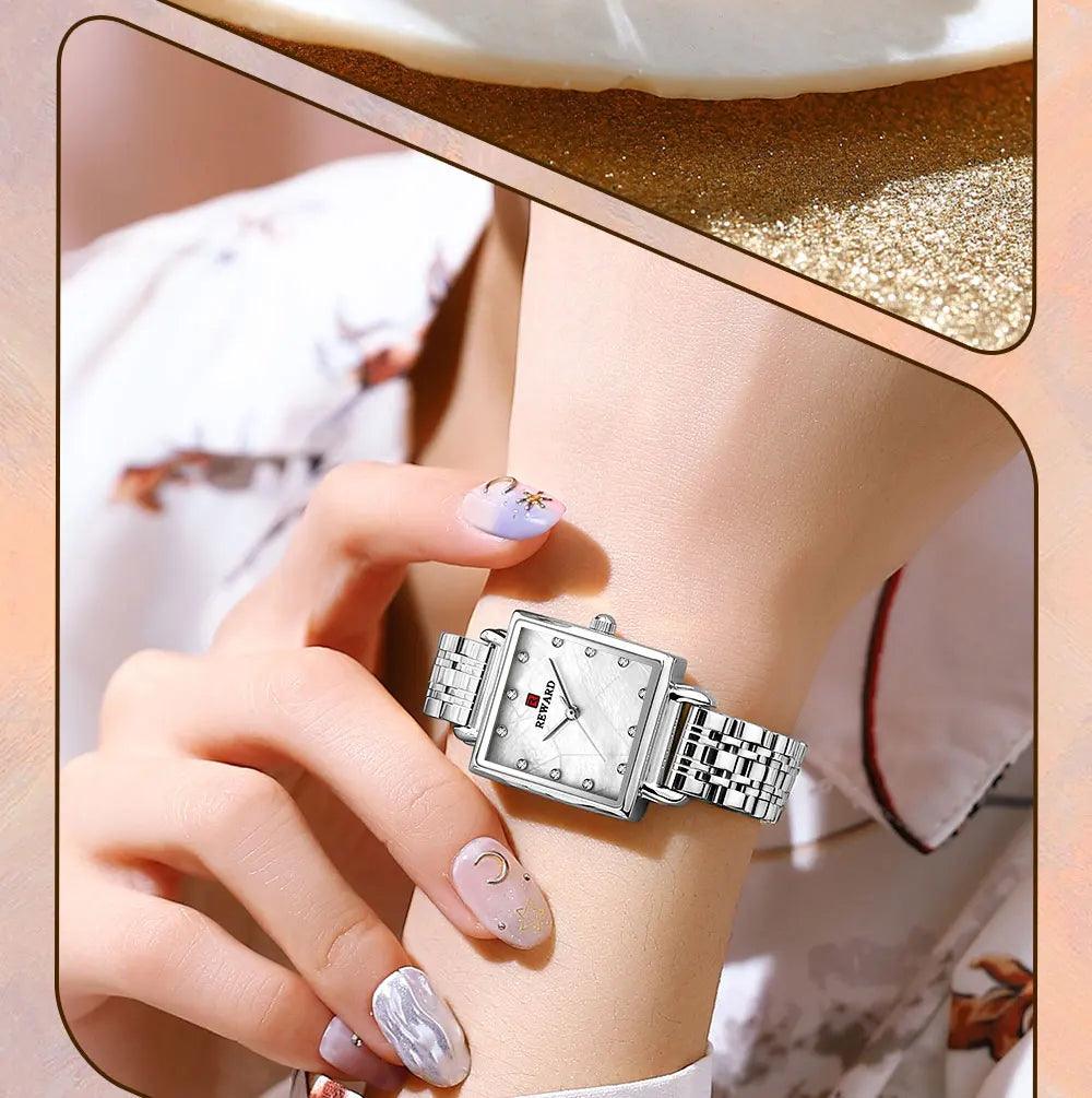 New Design Top Grand Fashion Casual High Quality Wrist Watches Stainless Steel Quartz Watches for Women - The Jewellery Supermarket