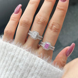 Awesome Geometric 8A Ice Flower Cut High Quality AAAAA High Carbon Diamonds, High-end Fashion Fine Rings - The Jewellery Supermarket