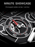 Top Brand Luxury Man Watches - Fashion Casual Silicone Triangle Dial Waterproof Military Luminous Mens Wristwatches - The Jewellery Supermarket