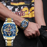 Top Brand Luxury Fashion Design Multifunction Waterproof Quartz High Quality Watches for Men - The Jewellery Supermarket