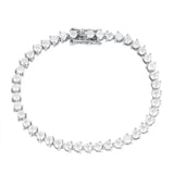 Marvelous  Real Moissanite Diamonds Tennis Chains Bracelet for Women - Diamond Hand Chain Fine Jewellery