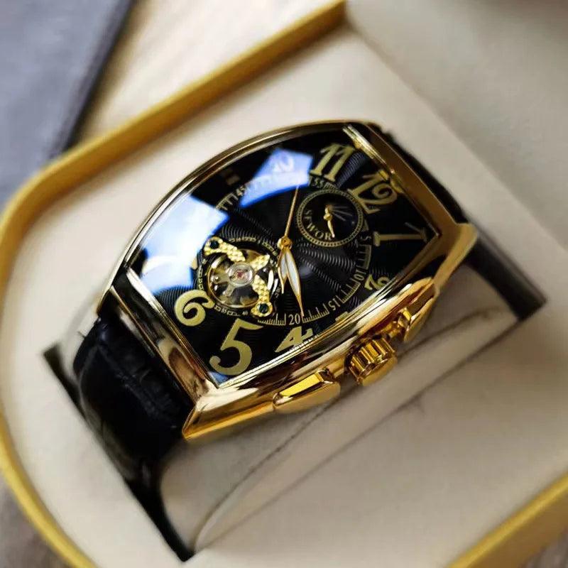 New Arrival Fashion Moon Phase Tourbillon Automatic Mechanical Men's Watches - Ideal Presents - The Jewellery Supermarket