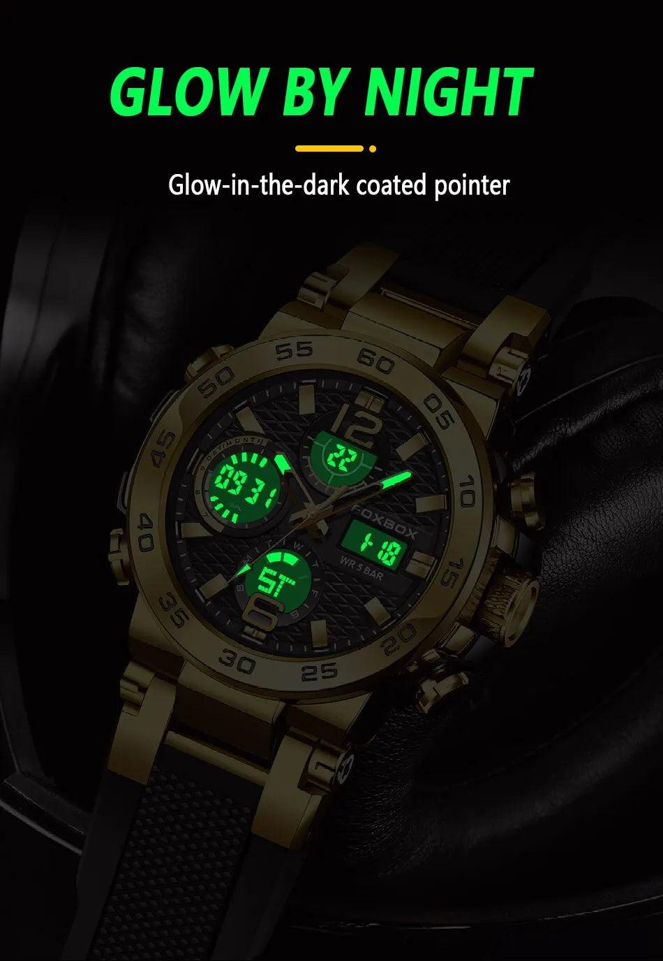 New Top Brand Luxury Sport Waterproof Military Chronograph Fashion Diver Watches - Popular Business Watches - The Jewellery Supermarket
