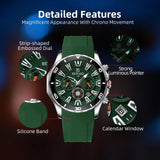 Famous Brand VIP New Design Fashion Quartz Waterproof Chronograph Luminous Sport Watches for Men - The Jewellery Supermarket