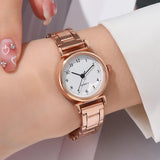 New Arrival Fashion Women Watches - Gold Silver Colour Bracelet  Quartz Dress Ladies Wristwatches - The Jewellery Supermarket