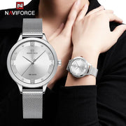 New Arrival Simple Quartz 3ATM Waterproof Mesh Steel Band Women Business Watches - Ideal Gifts
