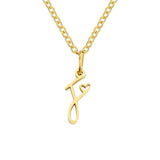 New Stainless Steel Initial Necklaces for Women and Girls - 26 Art Letters - Ideal Gifts - The Jewellery Supermarket