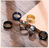 New Arrival Fashion Multicolour Tungsten Carbide Couple Wedding Engagement Rings For Couples - Alliance Jewellery - The Jewellery Supermarket