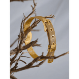 New Stainless Steel Roman Numerals Round Black Acrylic Adjustable Bracelet Bangle for Men, Women - Fashion Jewellery - The Jewellery Supermarket