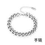 316L Stainless Steel Portrait Coin Pendant Bracelet For Women - Trendy Party Fashion Jewellery Charm Bracelets - The Jewellery Supermarket
