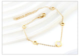 Elegant White Shell Charm Bracelet For Women - Hollow Flower Chain Stainless Steel Luxury Jewellery  - The Jewellery Supermarket