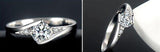 Classy 925 Silver 0.75ct AAAA Quality Lab Diamond Ring - Jewellery Supermarket - The Jewellery Supermarket
