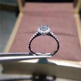 Dazzling 925 Silver Cubic Zirconia Wedding Engagement Rings - Best Online Prices by Jewellery Supermarket - The Jewellery Supermarket