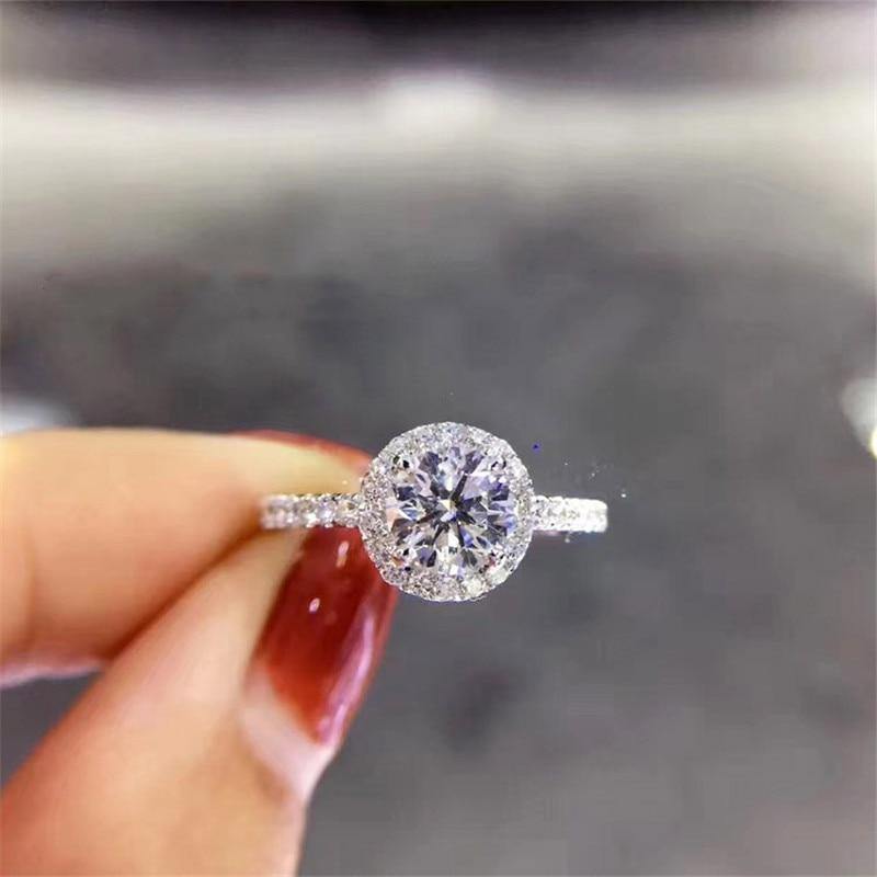 Dazzling 925 Silver Cubic Zirconia Wedding Engagement Rings - Best Online Prices by Jewellery Supermarket - The Jewellery Supermarket