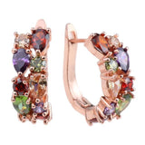 Elegant Crystal Stone Stud Earrings and Rings - Best Online Prices by Jewellery Supermarket
