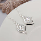 Gorgeous AAA Zircon Silver Plated Fashion earrings- Factory Direct Prices