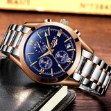 Great Gift Ideas for Men - Luxury Brand Fashion Full Steel Military Quartz Sport Watches - The Jewellery Supermarket