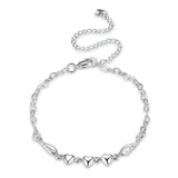 Hight Quality New Arrival Silver Colour Anklet for Women - The Jewellery Supermarket