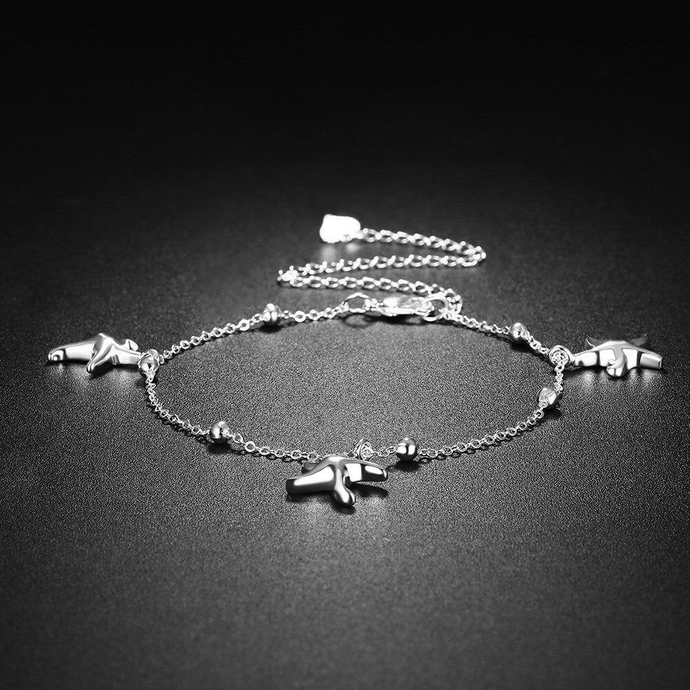 New Arrival Silver Colour New Design Anklet - The Jewellery Supermarket