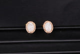 New Fashion Charm Crystal Round Stud Earrings - The Jewellery Supermarket