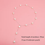 Real Pure 925 Sterling Silver Pearl Pendant - Best Online Prices - The Jewellery Supermarket