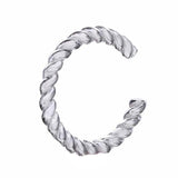 Selection of 925 Sterling Silver Single Ear Cuff Clear AAA CZ Zirconia Earrings - The Jewellery Supermarket