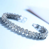 Stunning New Luxury Trendy Roma 18cm 925 Sterling Silver Bracelet Bangle - The Jewellery Supermarket
