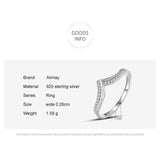 Top Quality AAAA Quality Simulated Diamonds Asymmetry Fashion Fine Ring - The Jewellery Supermarket