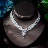 NEW - Exclusive Shining AAA+ Cubic Zirconia Diamonds Jewellery Set - The Jewellery Supermarket