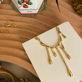 Women Elegant Charming Stamp Necklace for Party Jewelry - The Jewellery Supermarket