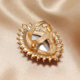 NEW VINTAGE RINGS Trendy Female Luxury Jewelry Pear Crystal Adjustable White Red Blue Rings - The Jewellery Supermarket