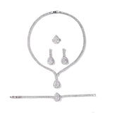 NEW ARRIVAL - Gorgeous Luxury New Trend AAA+ Cubic Zirconia Diamonds Jewellery Set - The Jewellery Supermarket