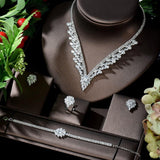 NEW - Fascinating Luxury Design AAA+ Cubic Zirconia Diamonds Jewellery Set