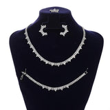 NEW ARRIVAL - Vintage Classic Exquisite AAA+ Cubic Zirconia Diamonds Jewellery Set - The Jewellery Supermarket
