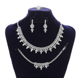 NEW ARRIVAL - Exquisite Vintage Elegant AAA+ Cubic Zirconia Diamonds Jewellery Set
