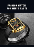 Luxury Brand Sport Quartz Wristwatch Waterproof Military Digital Leather Watches For Men - The Jewellery Supermarket