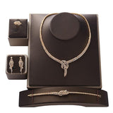 NEW ARRIVAL Outstanding Trendy Luxury AAA+ Cubic Zirconia Diamonds Jewellery Set - The Jewellery Supermarket